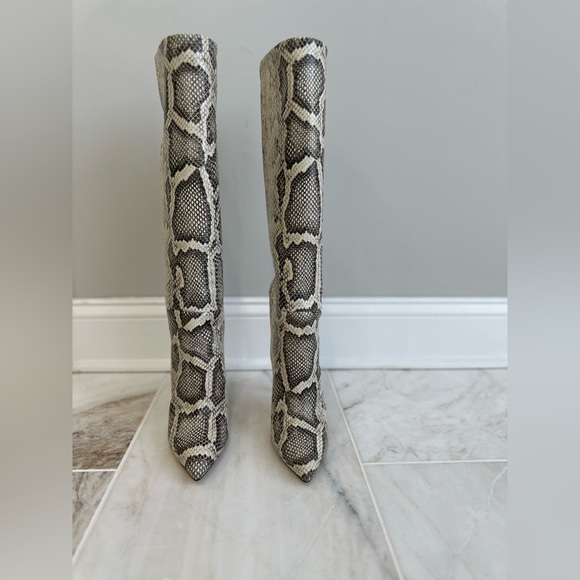 *NEW NEVER WORN* Paris Texas python boot. Knee high - Picture 3 of 5